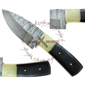 FISHERMAN'S SIDEKICK DAMASCUS KNIFE FORGED FILET CUTTER